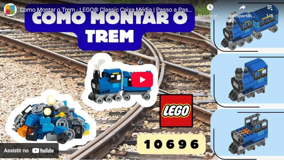 Como Montar o LEGO Classic Conjunto 10969