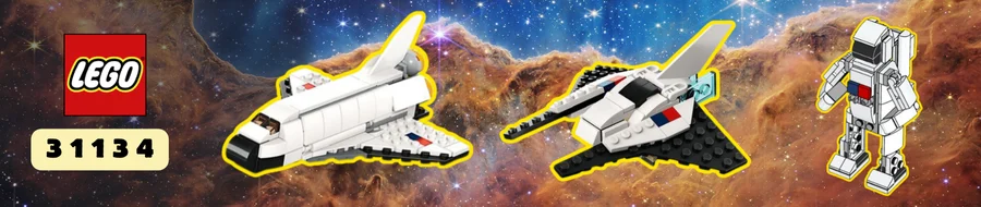 LEGO Creator 3 em 1 - Ônibus Espacial - Conjunto 31134