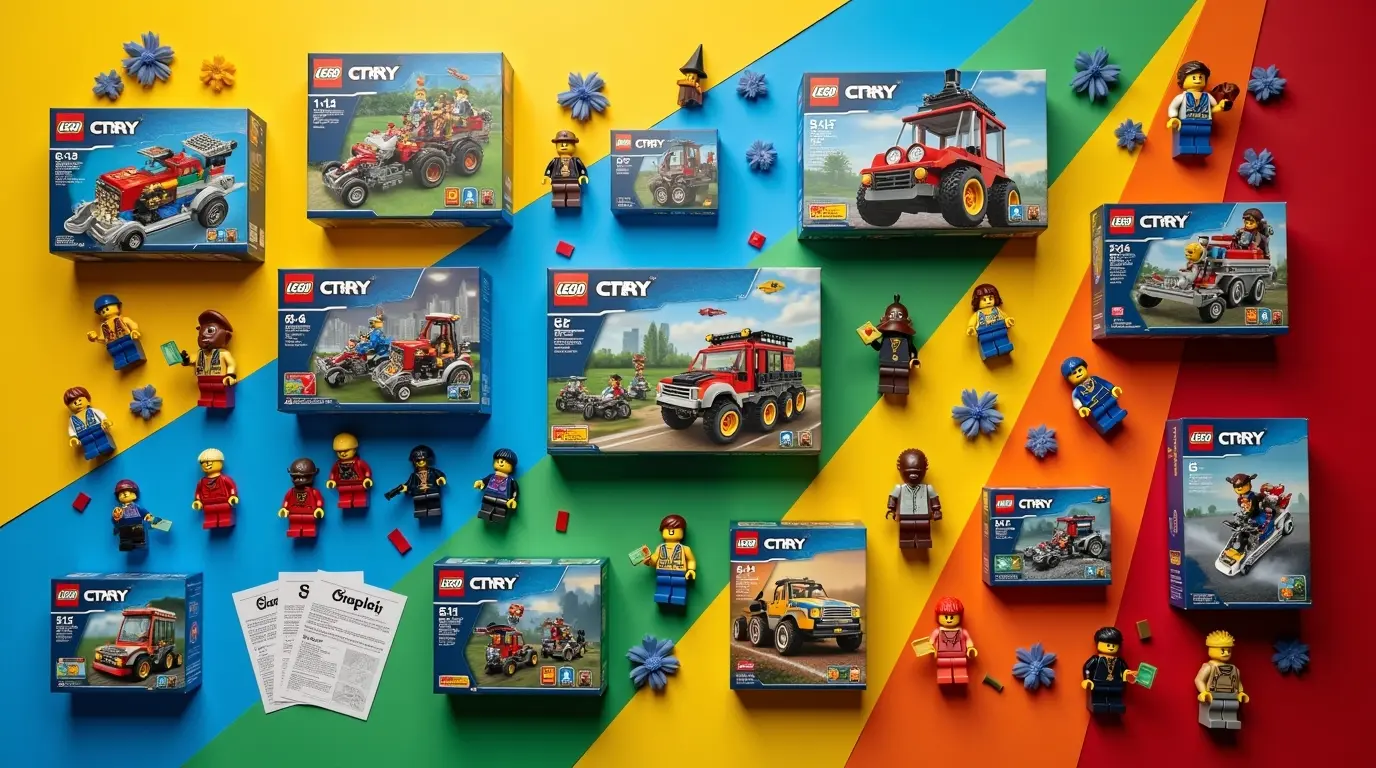Vários conjuntos LEGO Classic, City, Creator até R$ 200 