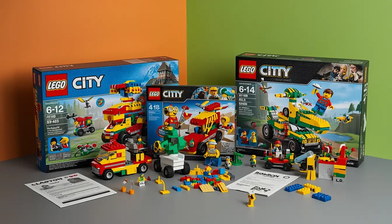 Lista de 10 sets LEGO Classic, Creator, City, Technic e muito mais