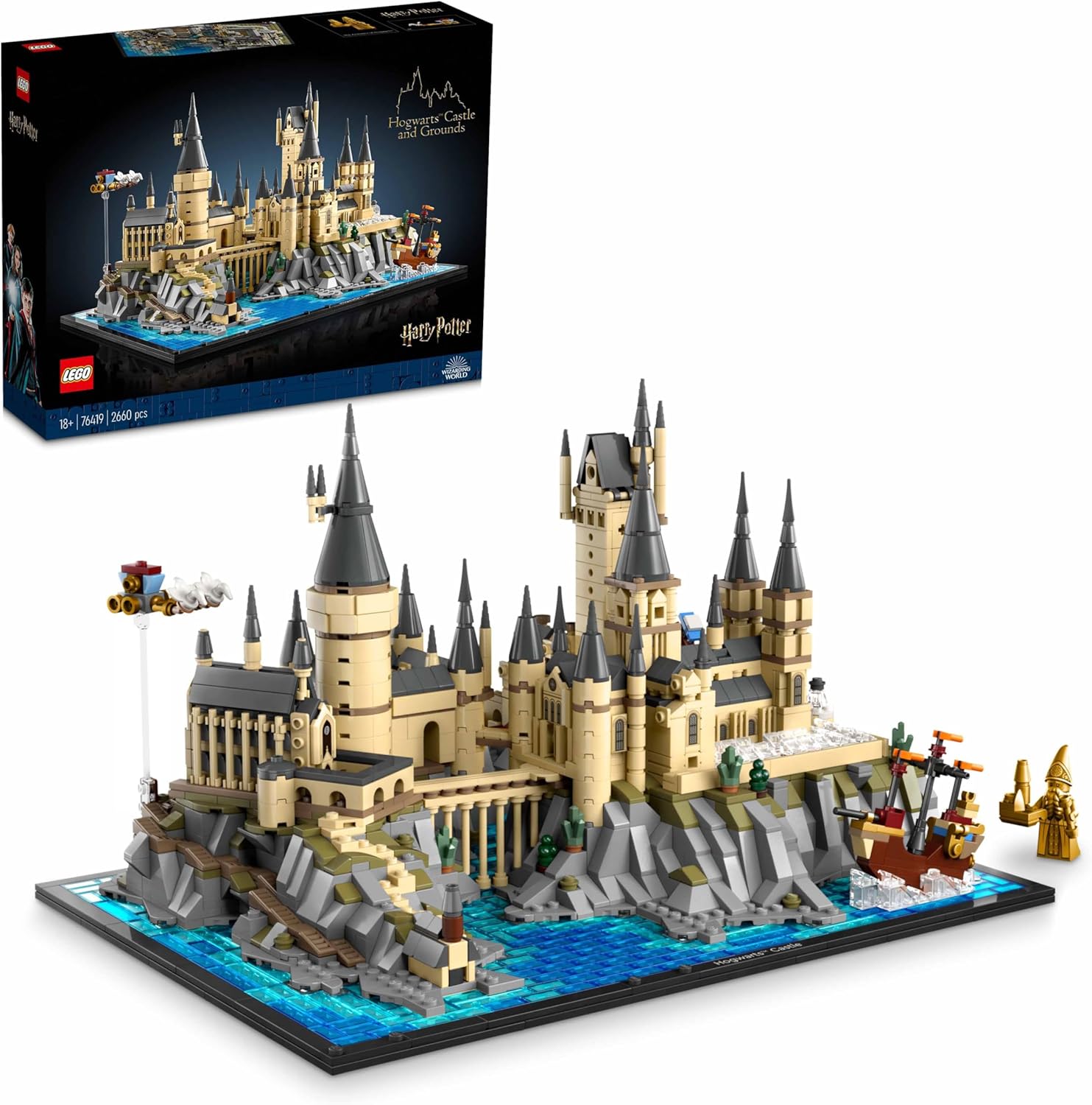 LEGO - Harry Potter Castelo e Terreno de Hogwarts