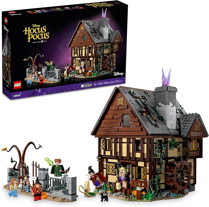 LEGO® Abracadabra: O Chalé das Irmãs Sanderson 