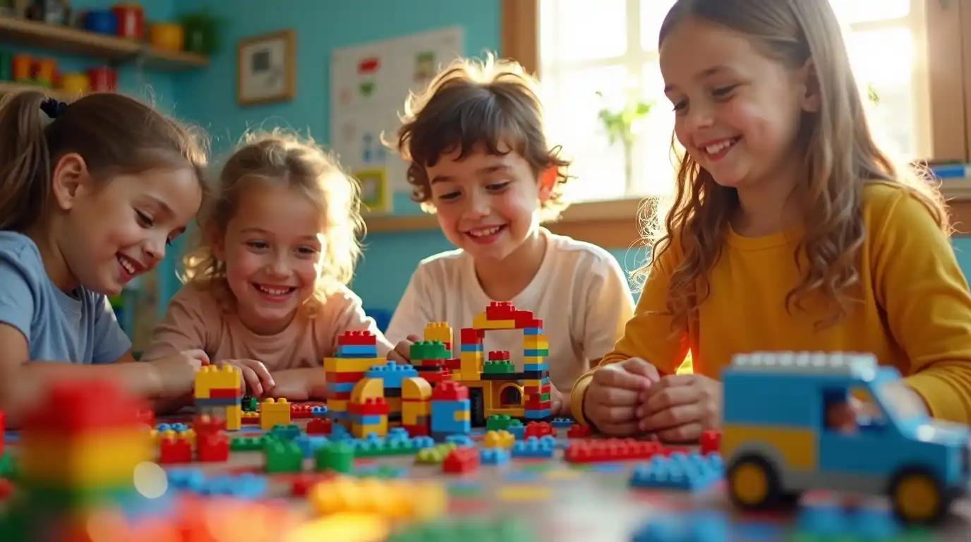 Benefícios dos blocos de montar LEGO