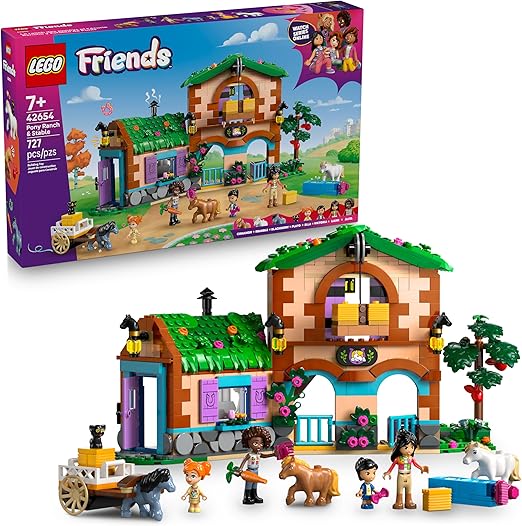 LEGO Friends Rancho e Estábulo de Pôneis 42654
