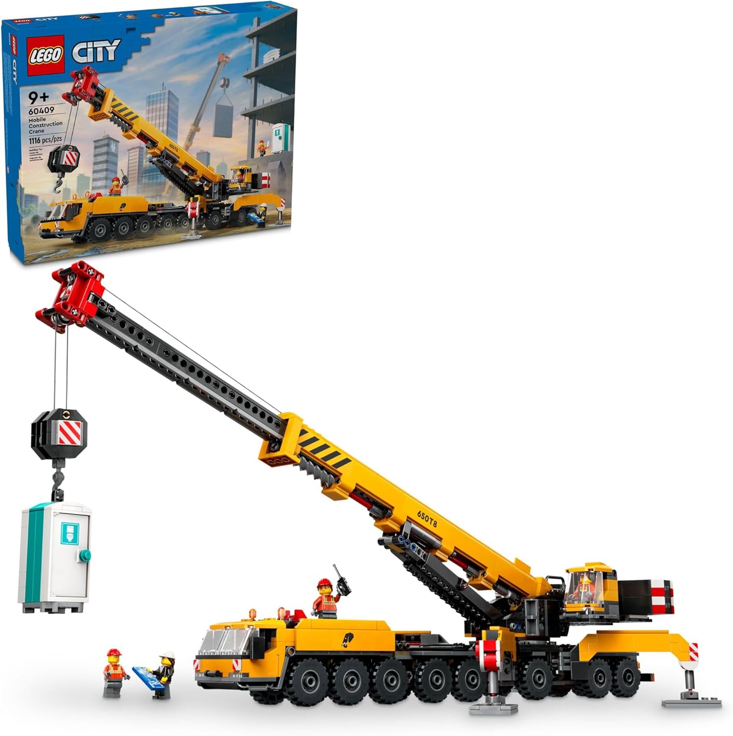 LEGO City Veículos: Guindaste Móvel de Construção, 1116 peças