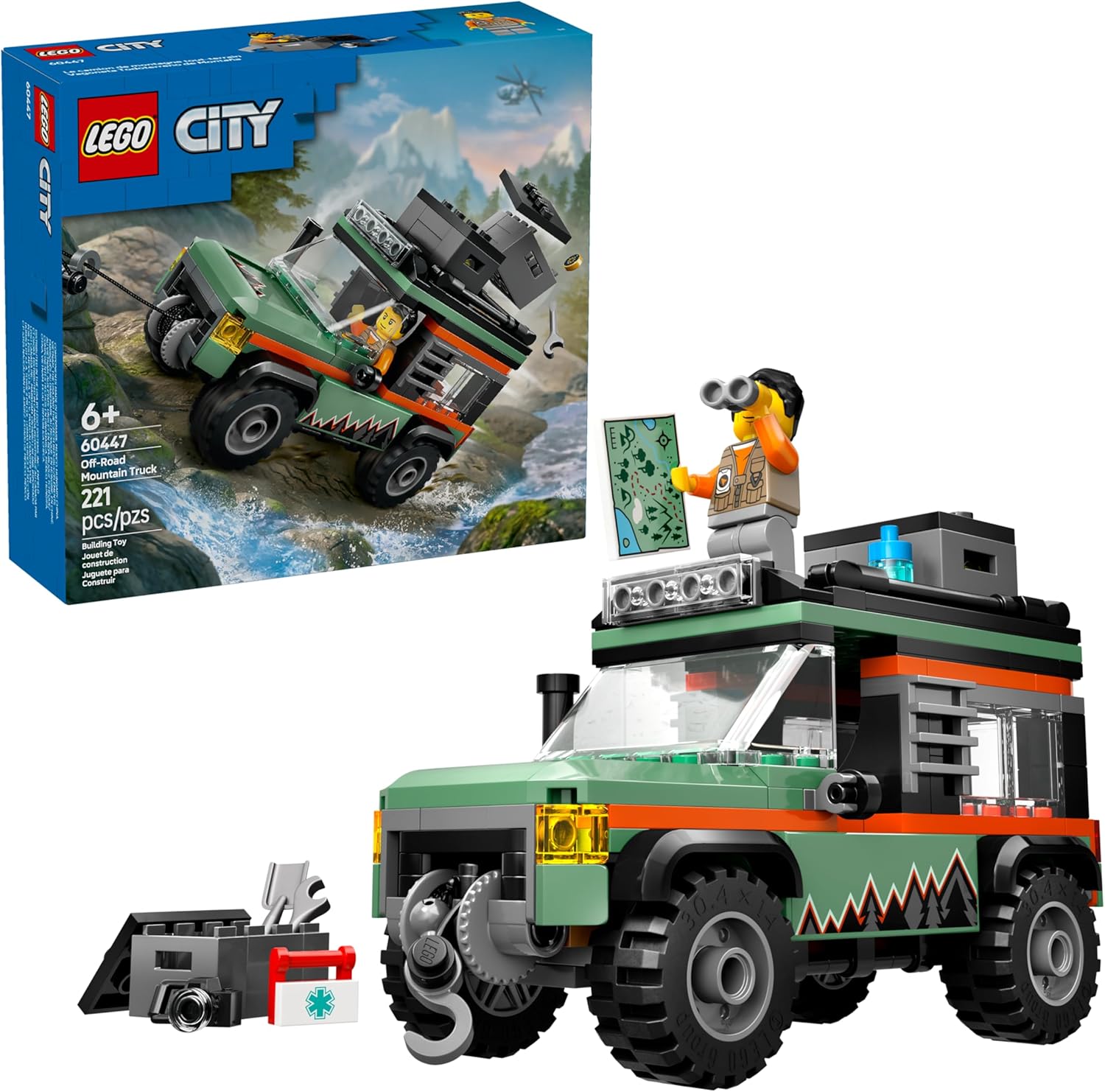 LEGO City Veiculos: Utilitário Off-Road 4x4, 221 peças