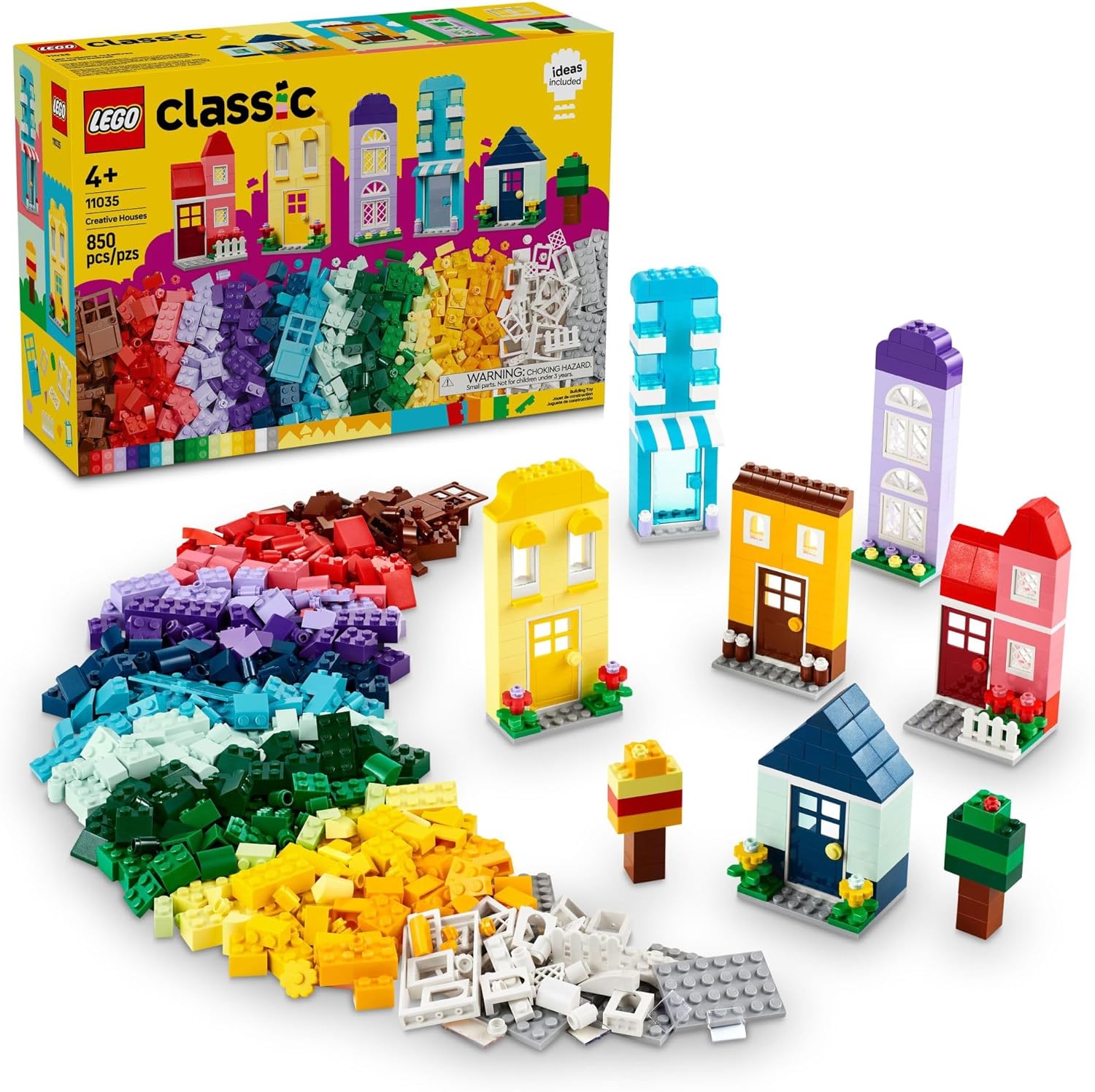 LEGO Classic: Casas Criativas, 850 peças