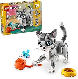 LEGO Creator 3em1: Gato Brincalhão, 407 peças