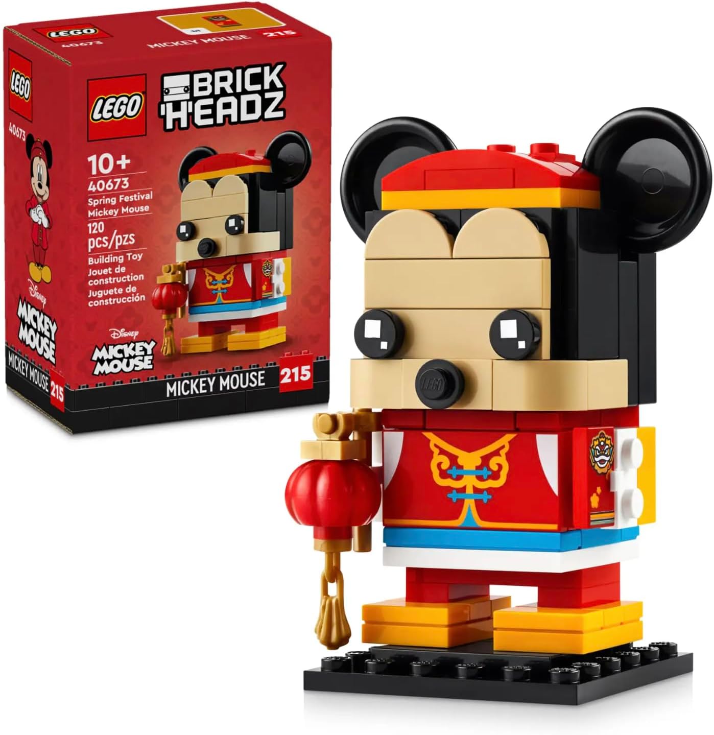 LEGO BrickHeadz: Festa De Primavera do Mickey, 120 peças