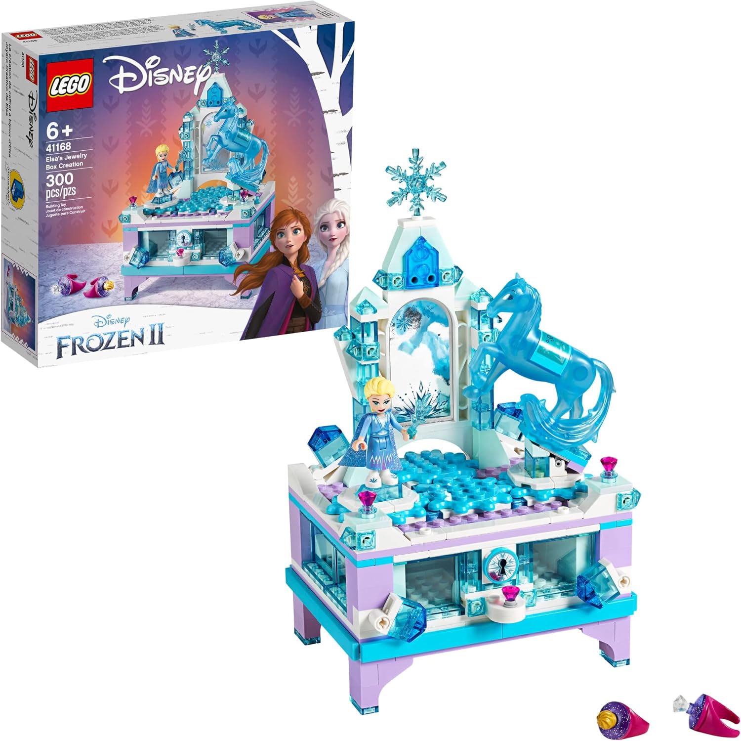 LEGO Disney Frozen: Caixa de jóias da Elsa, 300 peças