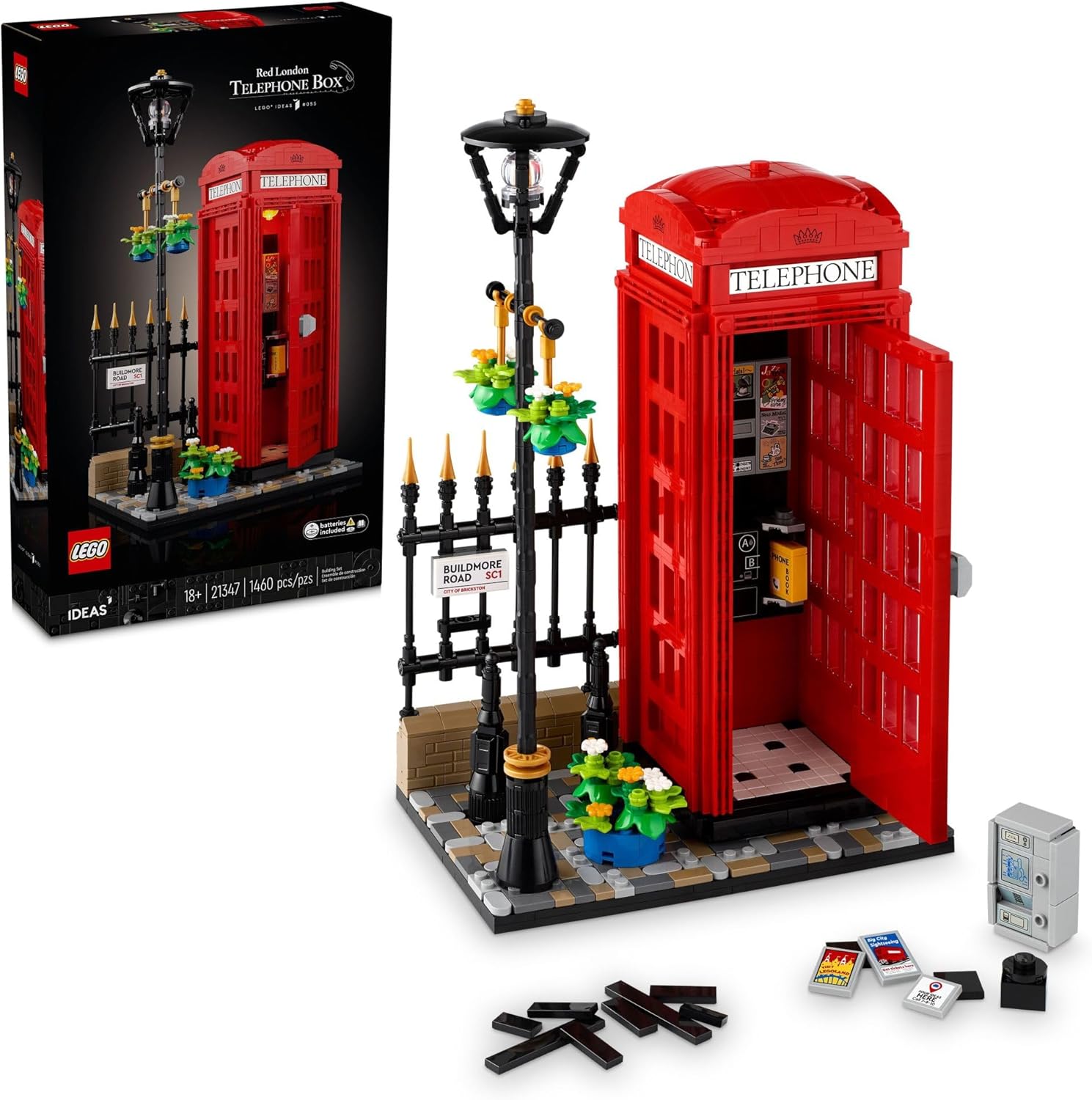 LEGO Ideas Cabine Telefônica Vermelha de Londres 21347