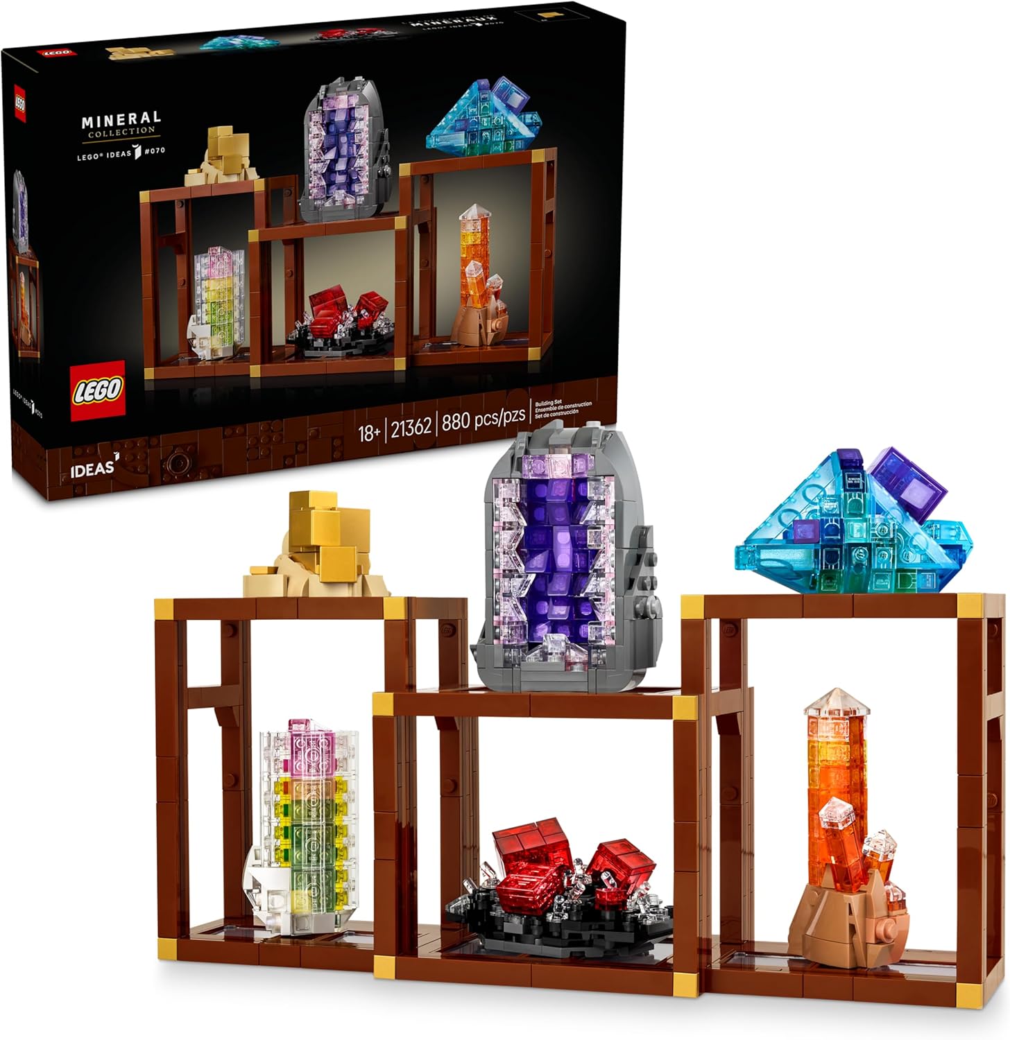 LEGO Ideas Coleção de Minerais 21362