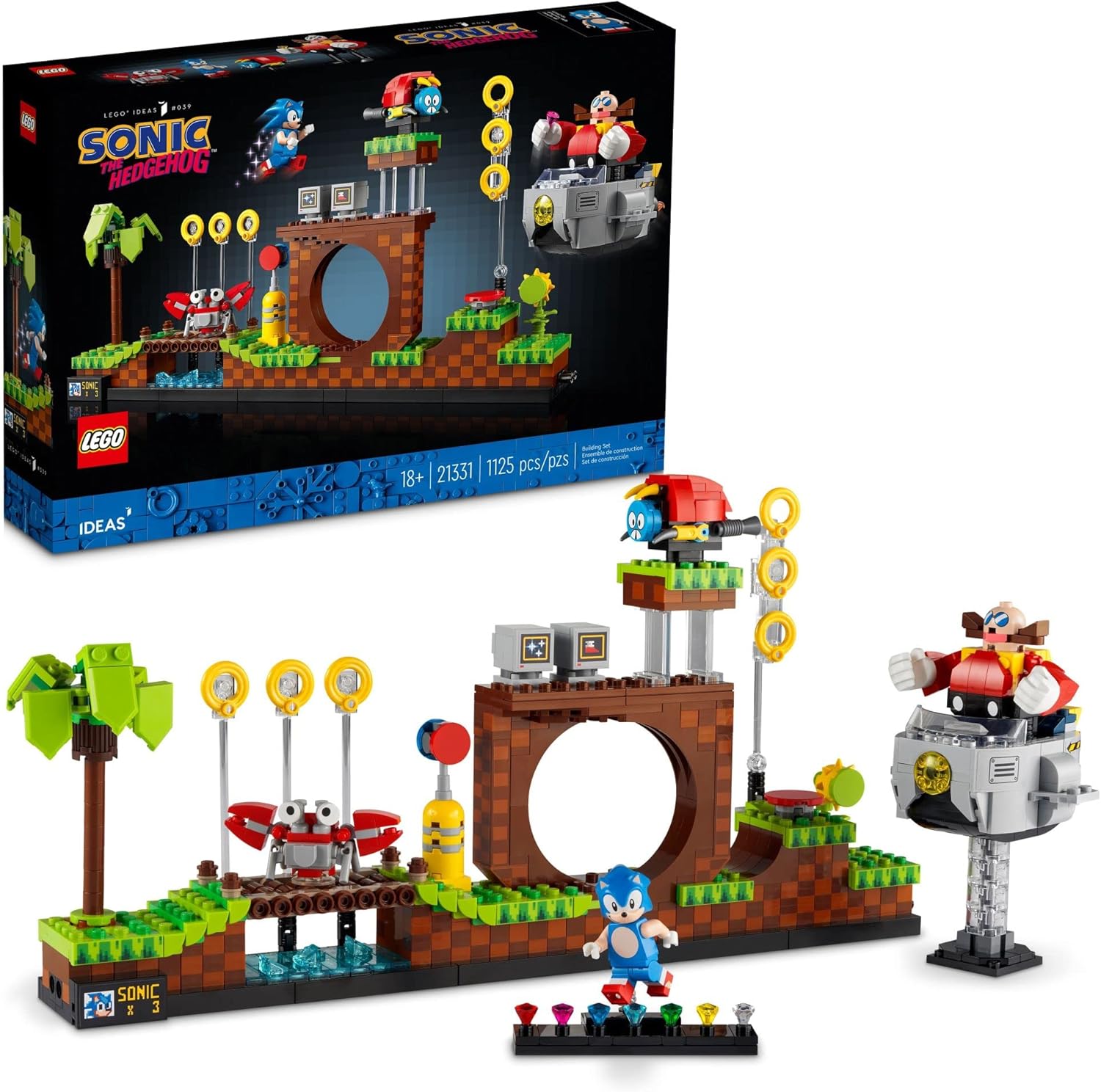 LEGO® Ideas Sonic the Hedgehog™ – Green Hill Zone - 21331 