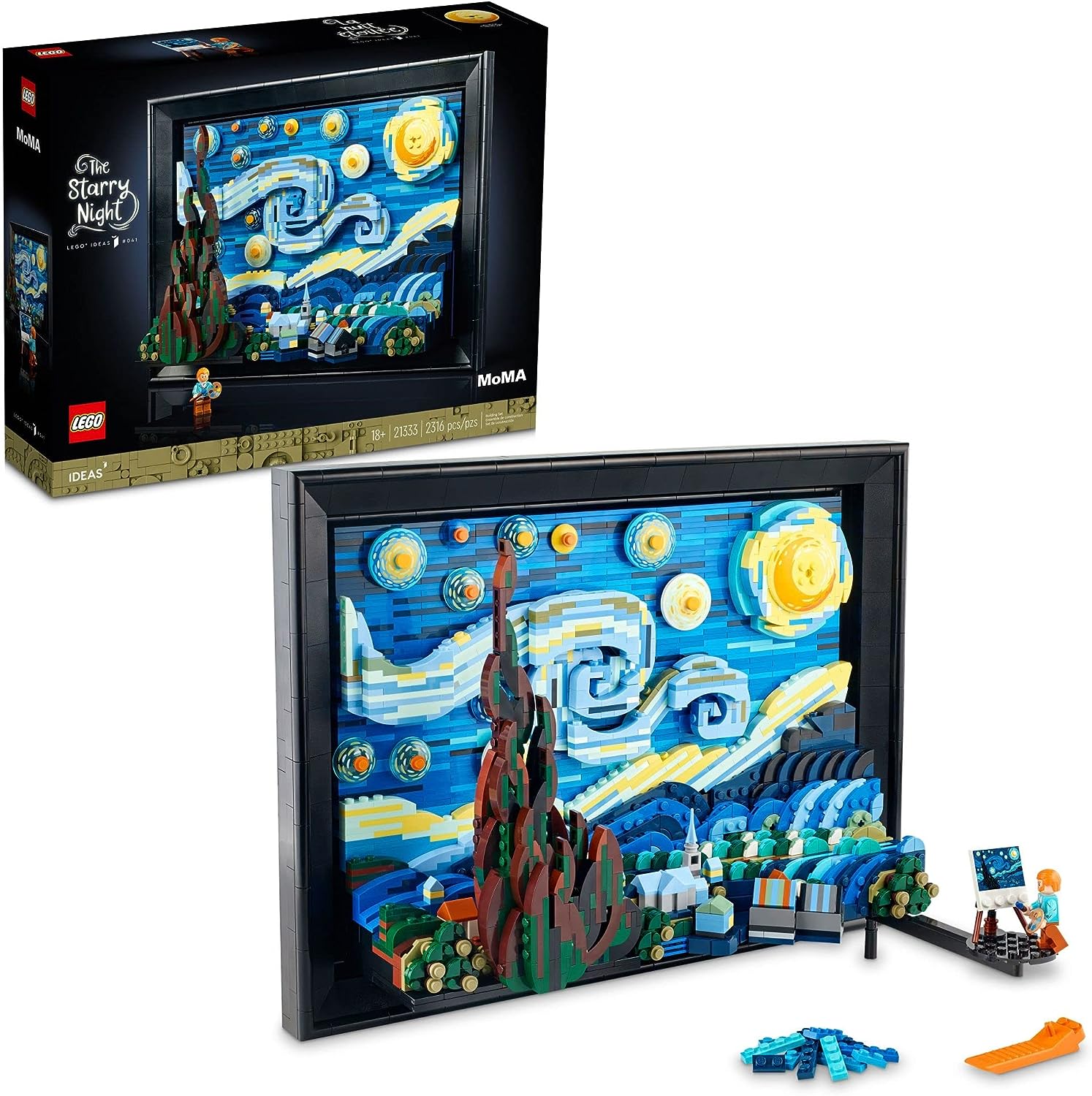 LEGO® Ideas Vincent van Gogh - A Noite Estrelada - 21333