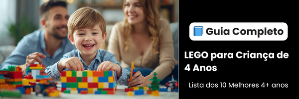 Guia completo LEGO para crianças de 4 anos