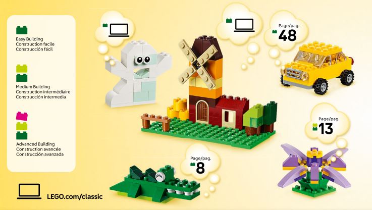 Lego Classic 484 Peças