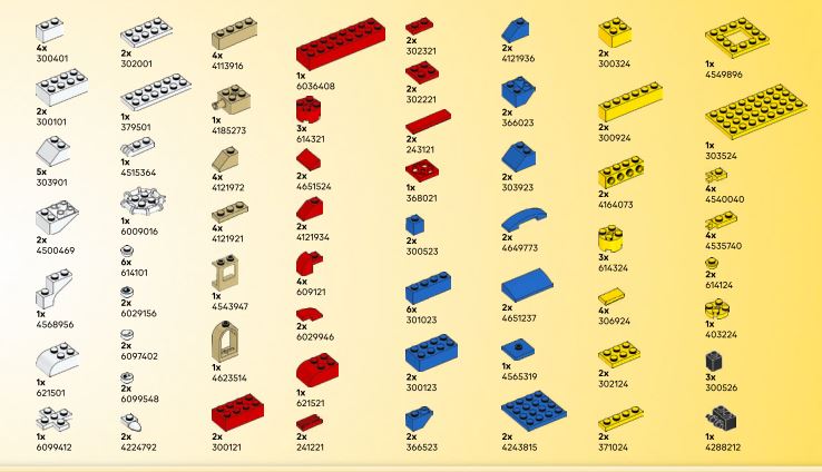 Lego Classic 484 Peças