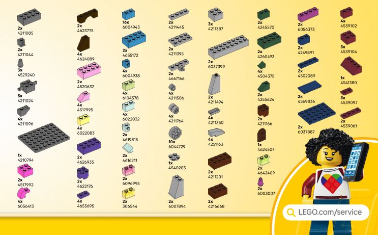 Lego Classic 484 Peças