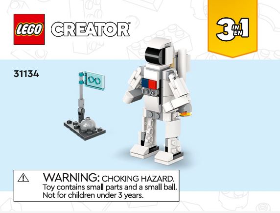 LEGO® Creator 3em1 - Astronauta