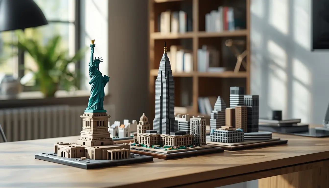 LEGO Architecture: Réplicas de Cidades e monumentos