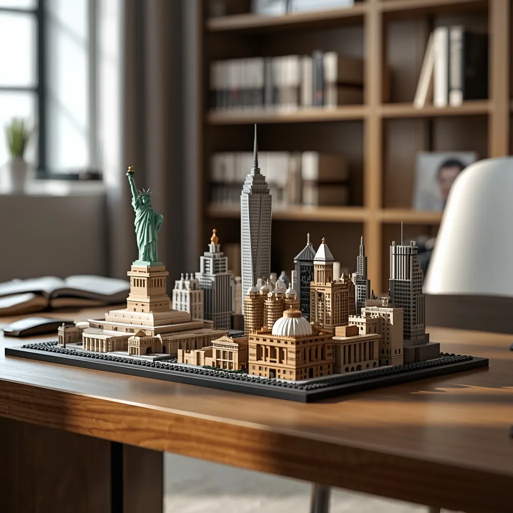 LEGO Architecture como item de decoração