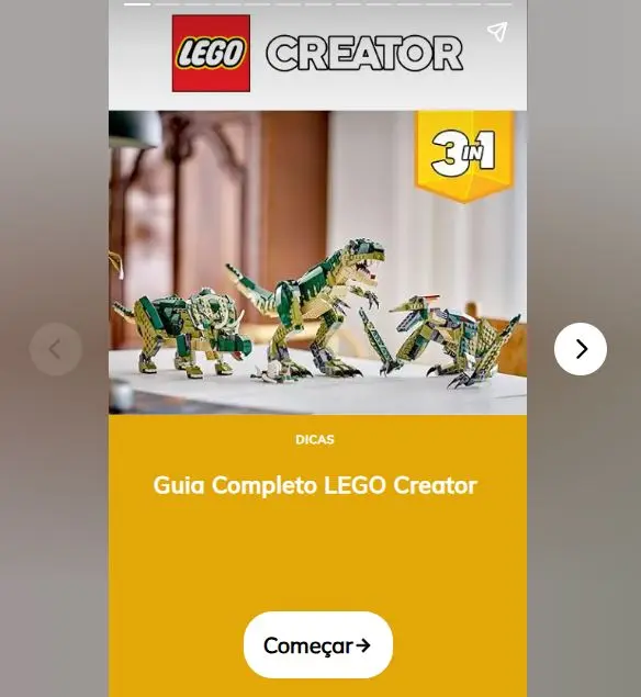 Guia sobre LEGO Creator 3 em 1
