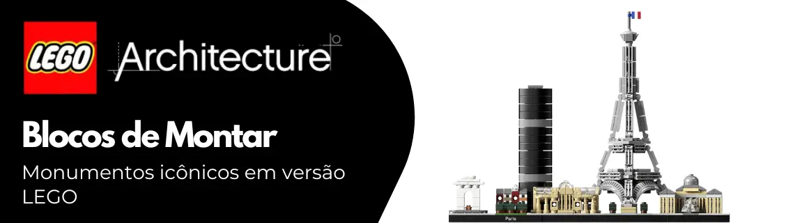 LEGO Architecture: Construções Icônicas para Fãs de Detalhes