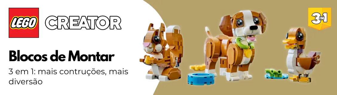 LEGO Creator: Criatividade Sem Limites em Cada Construção