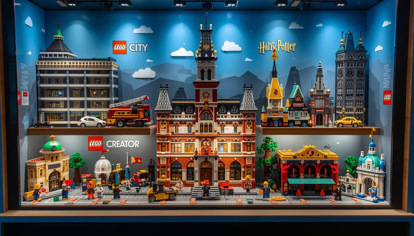 Guia LEGO por tema: escolha o set ideal conforme a idade e preferência da criança