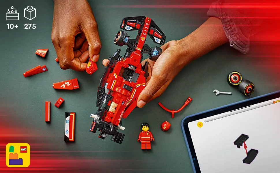 LEGO Ferrari SF-24 Carro de corrida de Fórmula 1