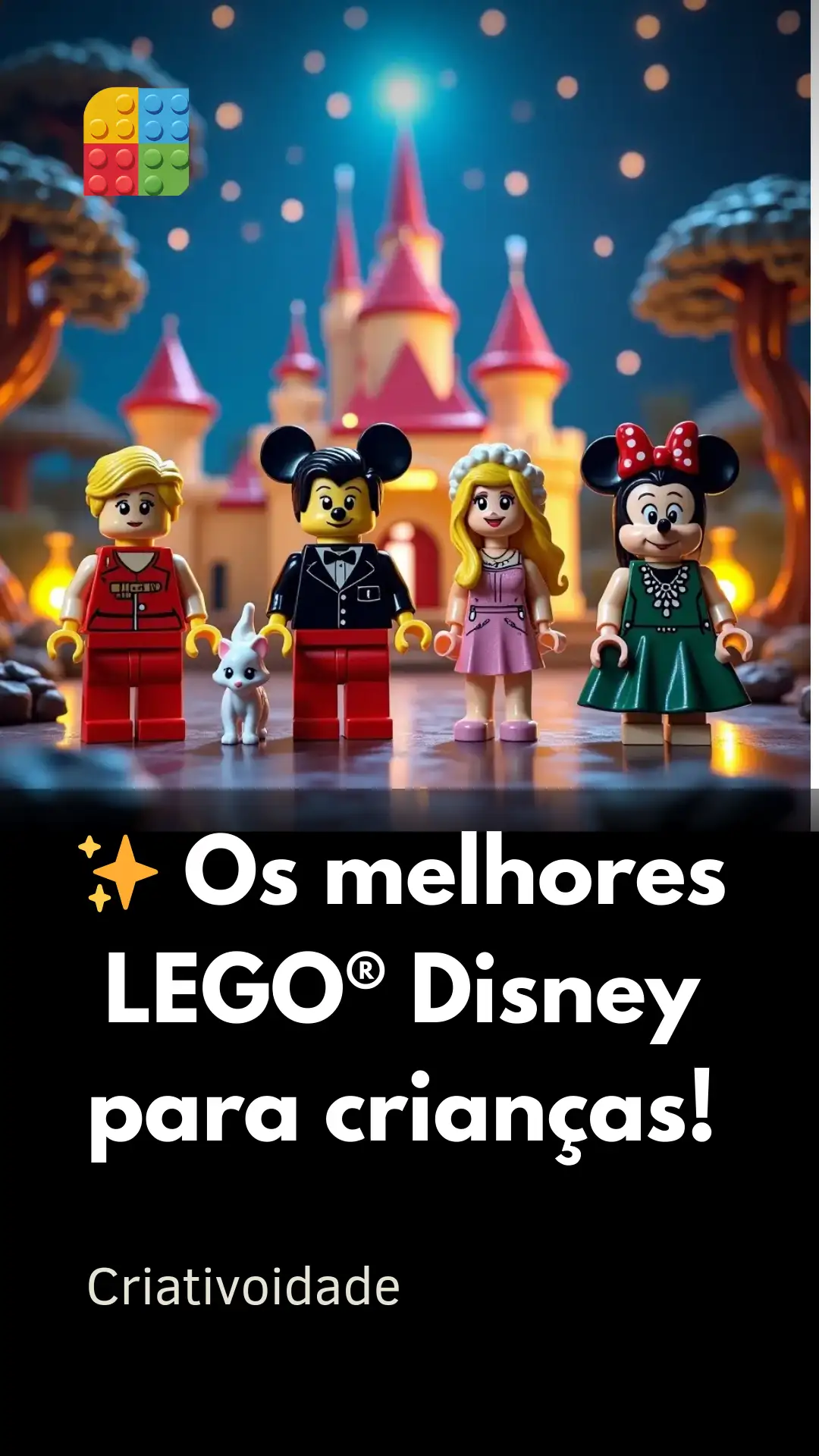 Os Melhores Conjuntos LEGO Disney